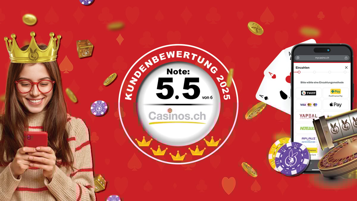 Casino.ch customer review seal